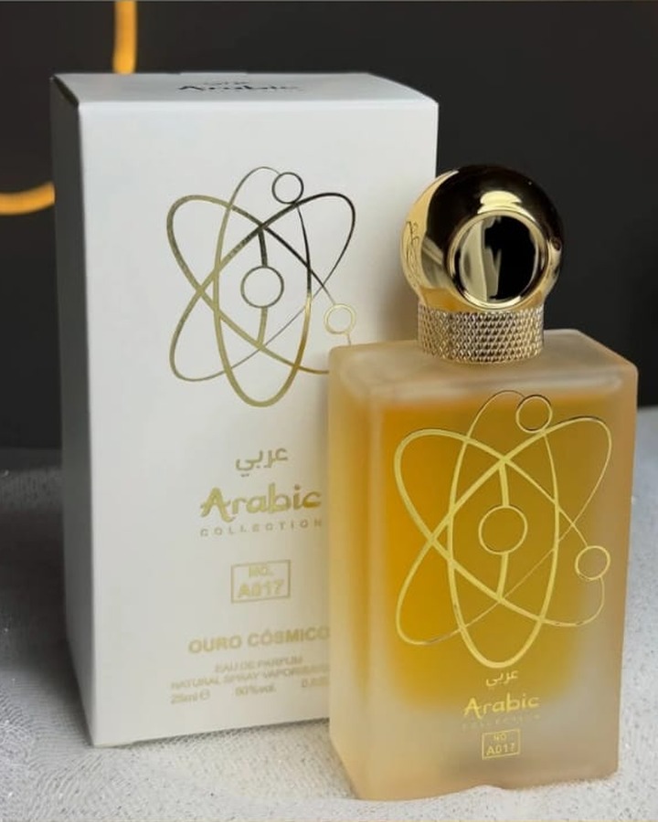 Frasco Arabic Collection · A017 Ouro Cósmico